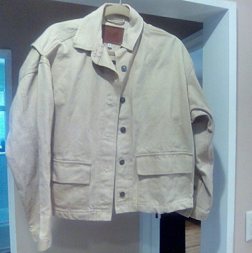 Calvin Klein Beige Denim Jacket
